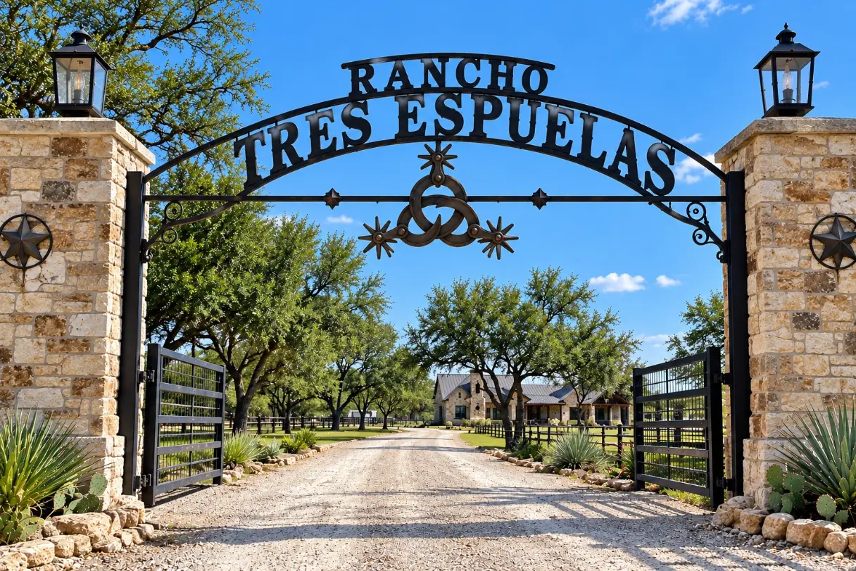 Preview of the Rancho Tres Espuelas design sample
